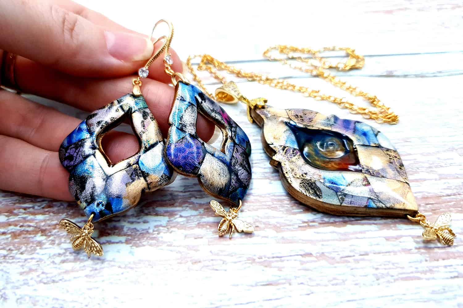 "The Cradle of the Universe" Jewelry set Jewelry Set SweetyBijou Jewelry