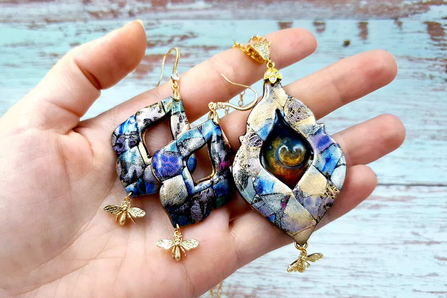 "The Cradle of the Universe" Jewelry set Jewelry Set SweetyBijou Jewelry