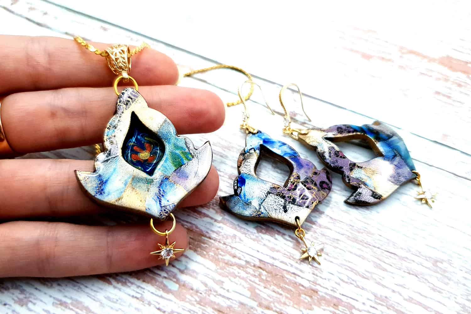 "Magical Flower" Jewelry set Jewelry Set SweetyBijou Jewelry