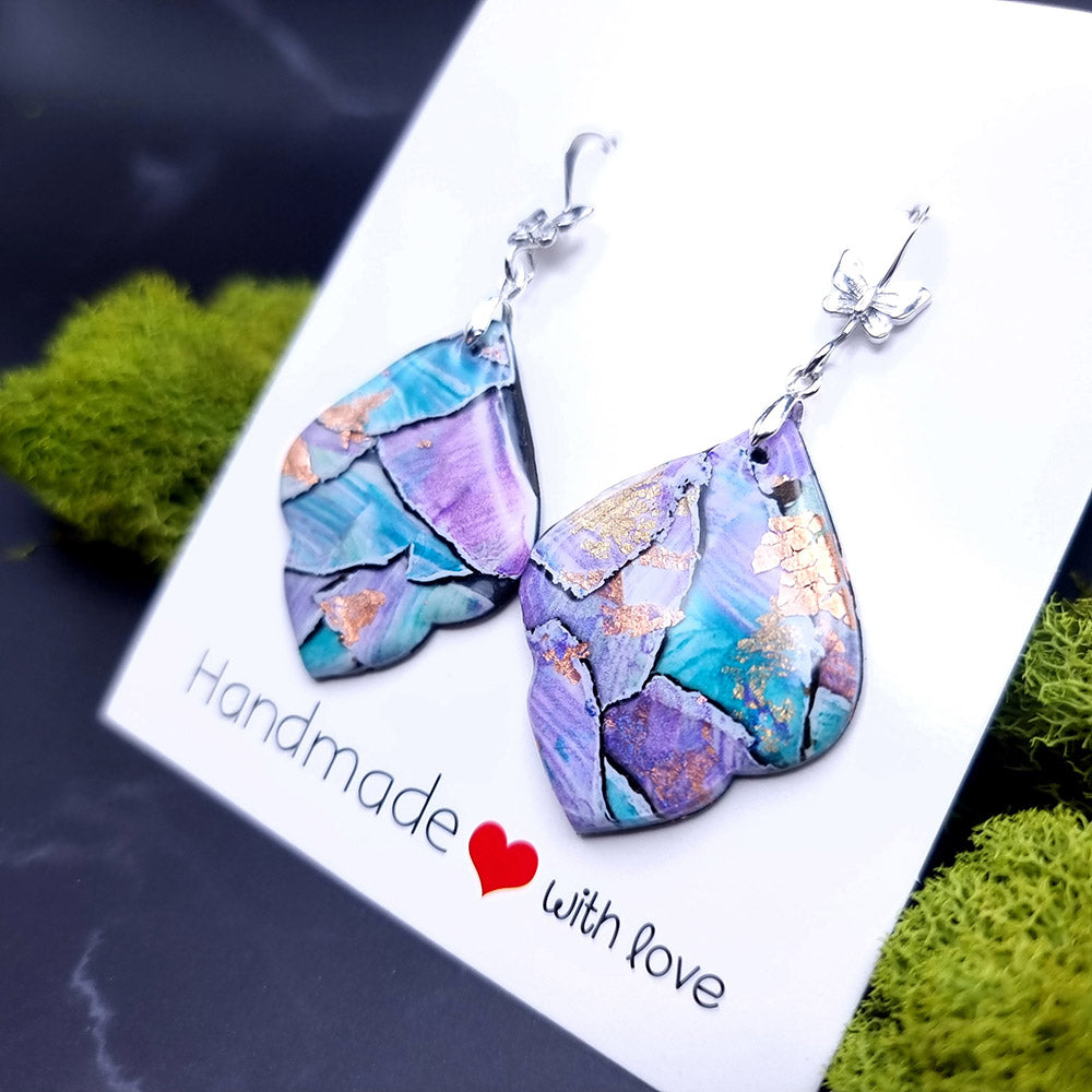 Aquarelle Dreams Earrings - Perfect Valentine's Day Gift Earrings SweetyBijou Jewelry