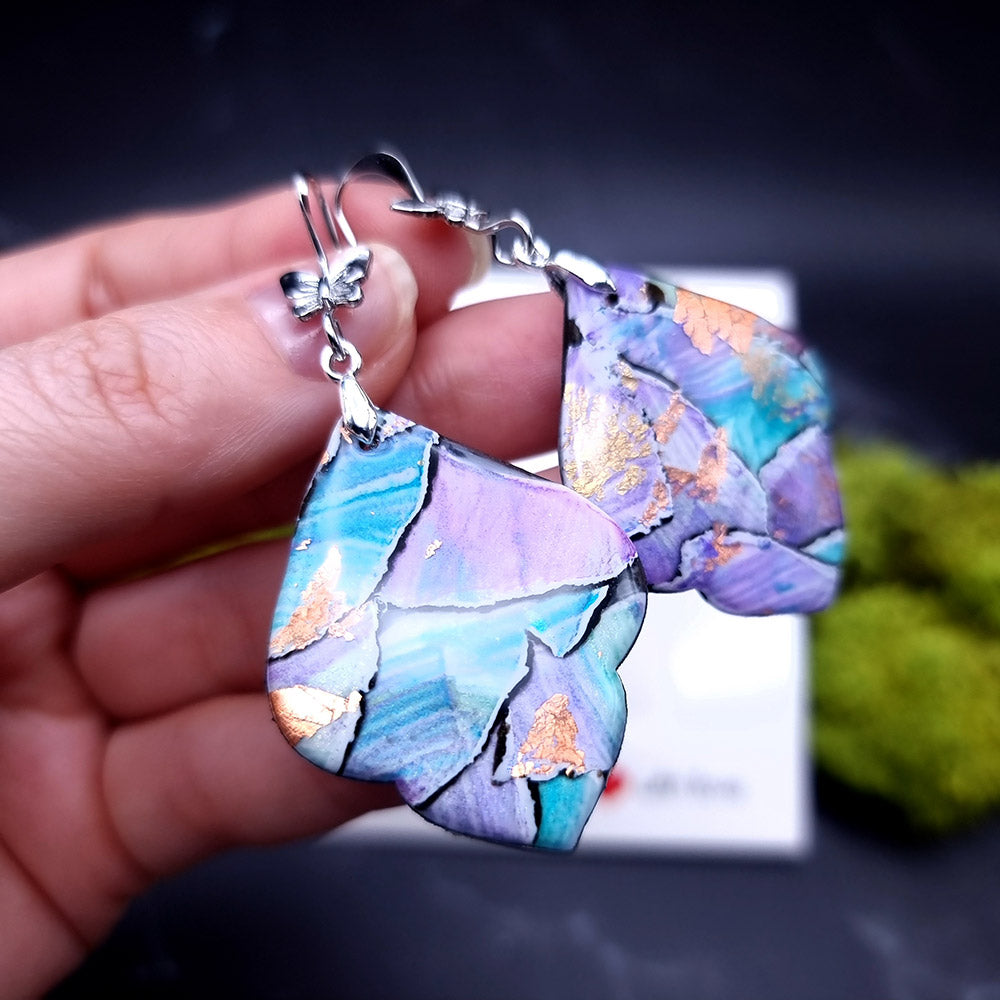 Aquarelle Dreams Earrings - Perfect Valentine's Day Gift Earrings SweetyBijou Jewelry
