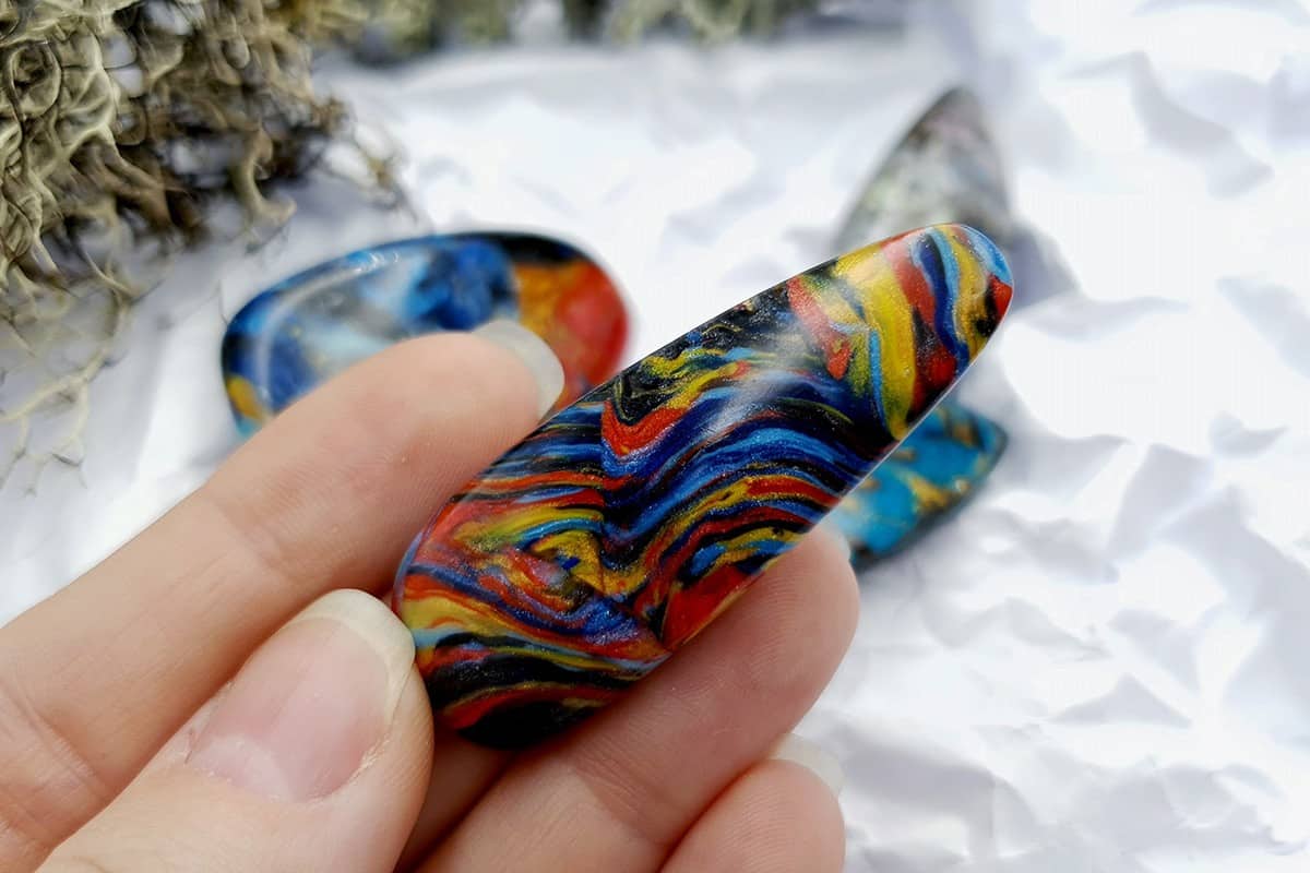 4 pcs Labradorite Pietersite Stone Mix (Set #2) Cabochons SweetyBijou Cabochons