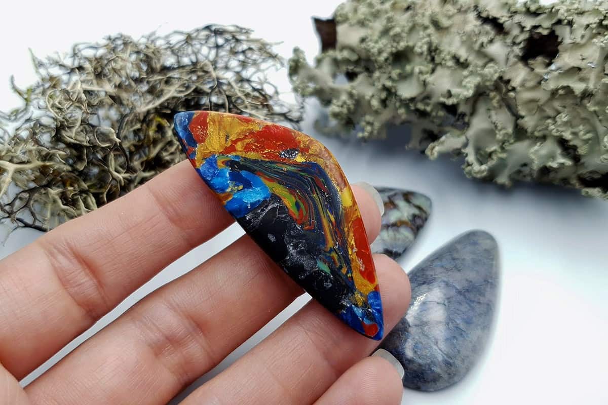 3 pcs Labradorite Pietersite Stone Mix (Set #6) Cabochons SweetyBijou Cabochons