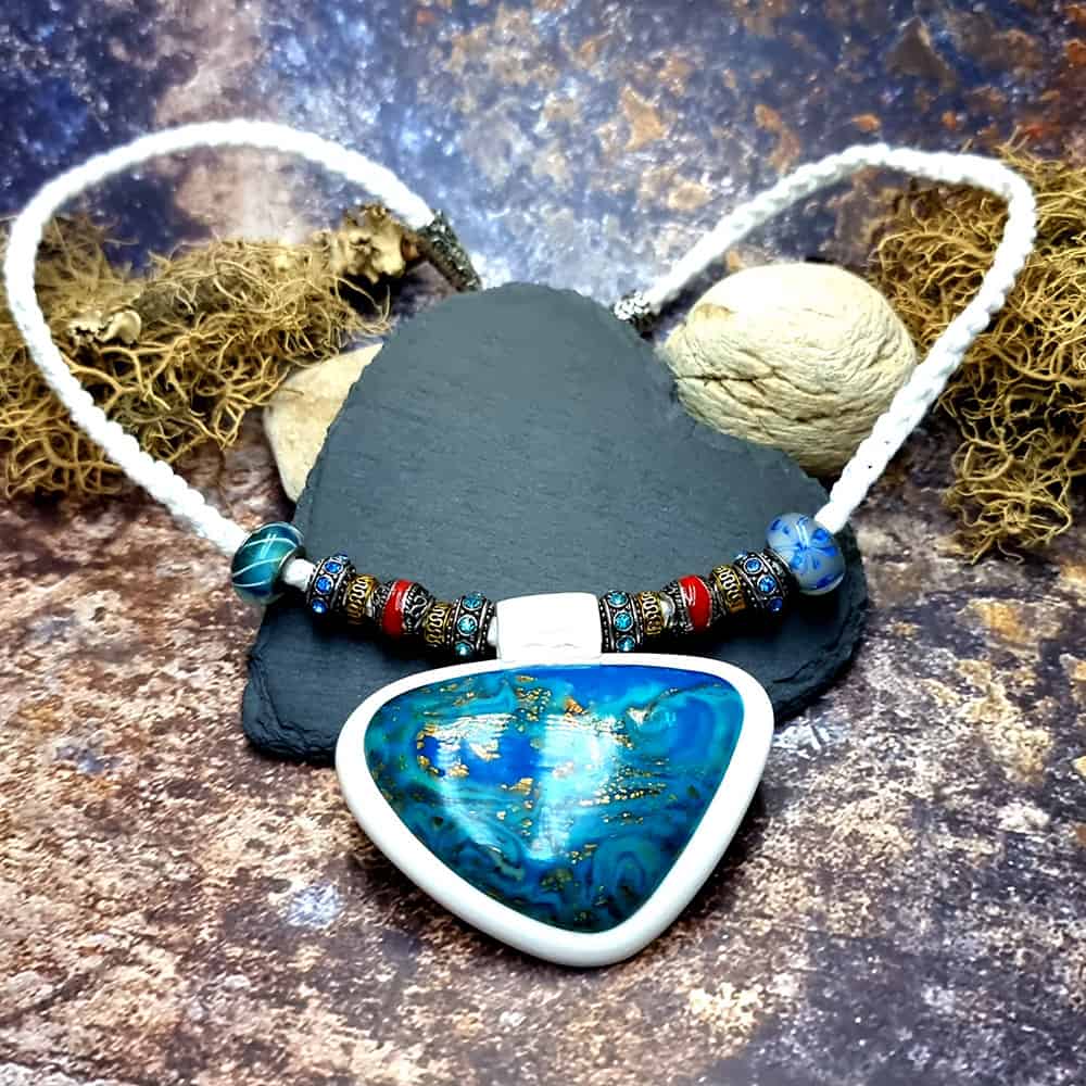 Ocean Pendant Pendant SweetyBijou Jewelry Default Title