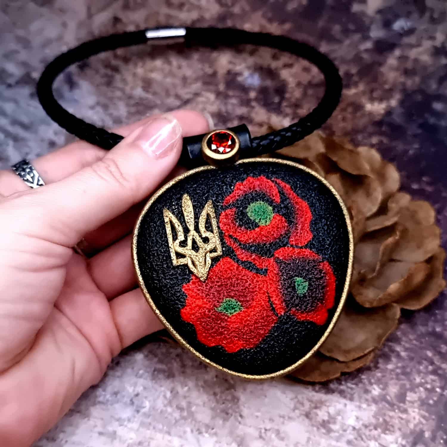 My Blooming Ukraine - Pendant Pendant SweetyBijou Jewelry