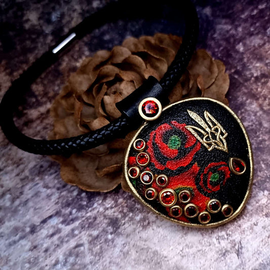 Ukrainian Symbols - Pendant Pendant SweetyBijou Jewelry