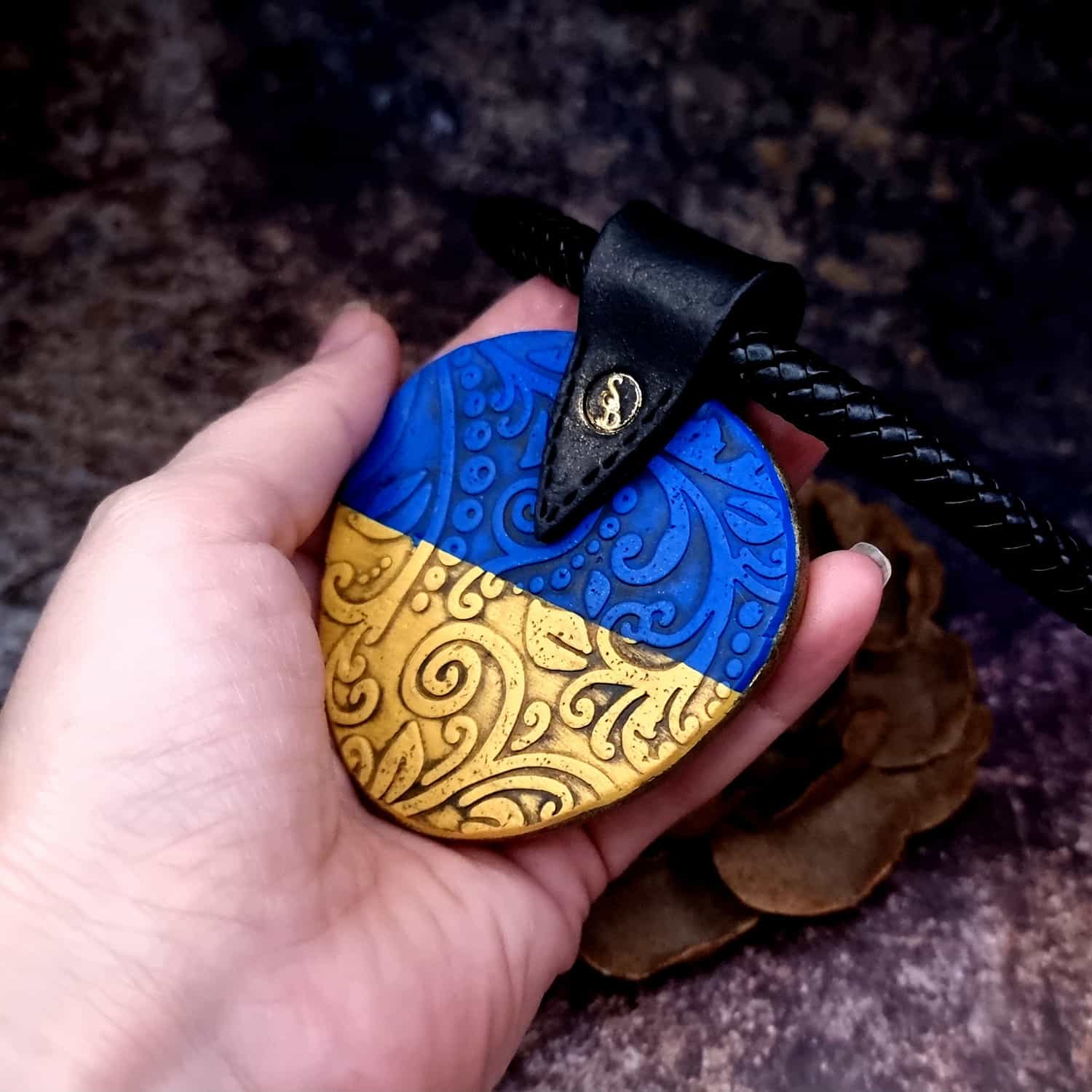 Ukrainian Symbols - Pendant Pendant SweetyBijou Jewelry