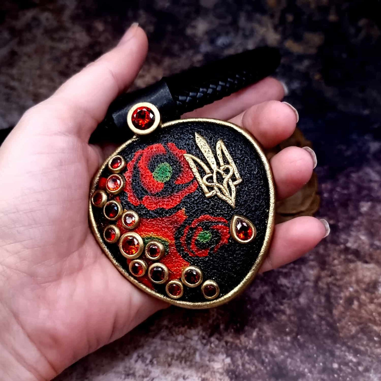 Ukrainian Symbols - Pendant Pendant SweetyBijou Jewelry