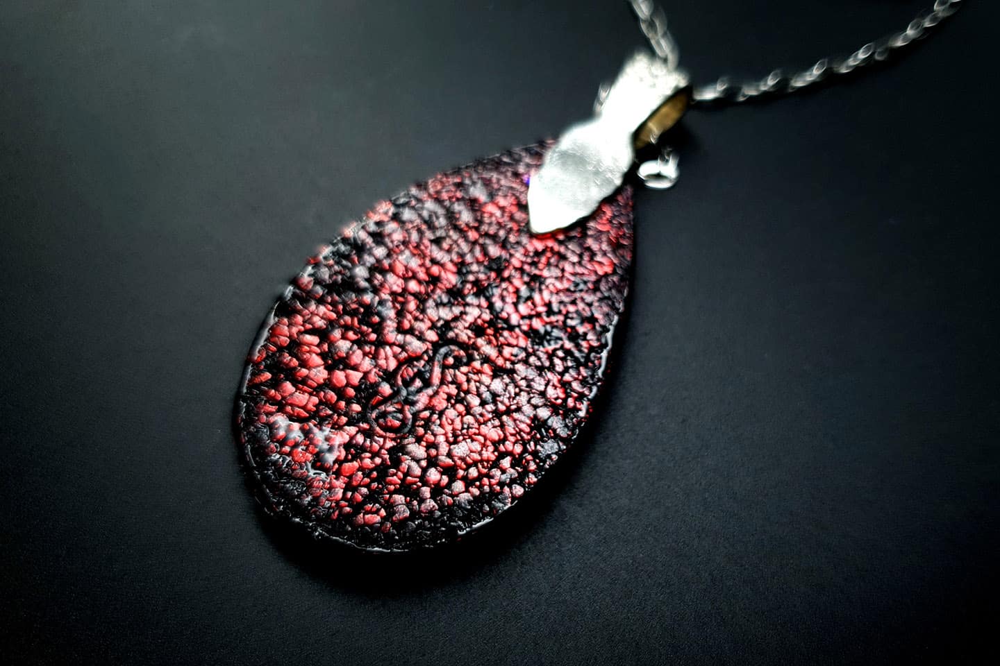 Pendant Waterfall Art Deco Pendant SweetyBijou Jewelry