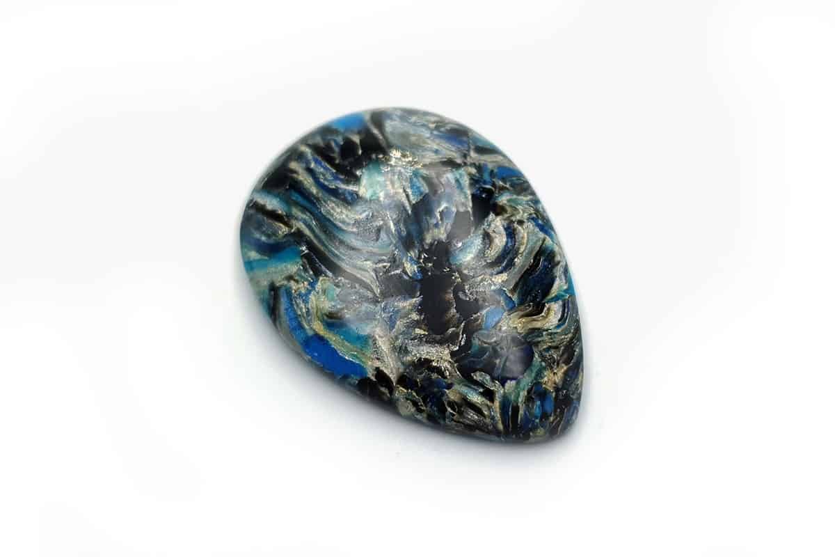 4 pcs Faux Pietersite Stones from Polymer Clay (#8) Cabochons SweetyBijou Cabochons