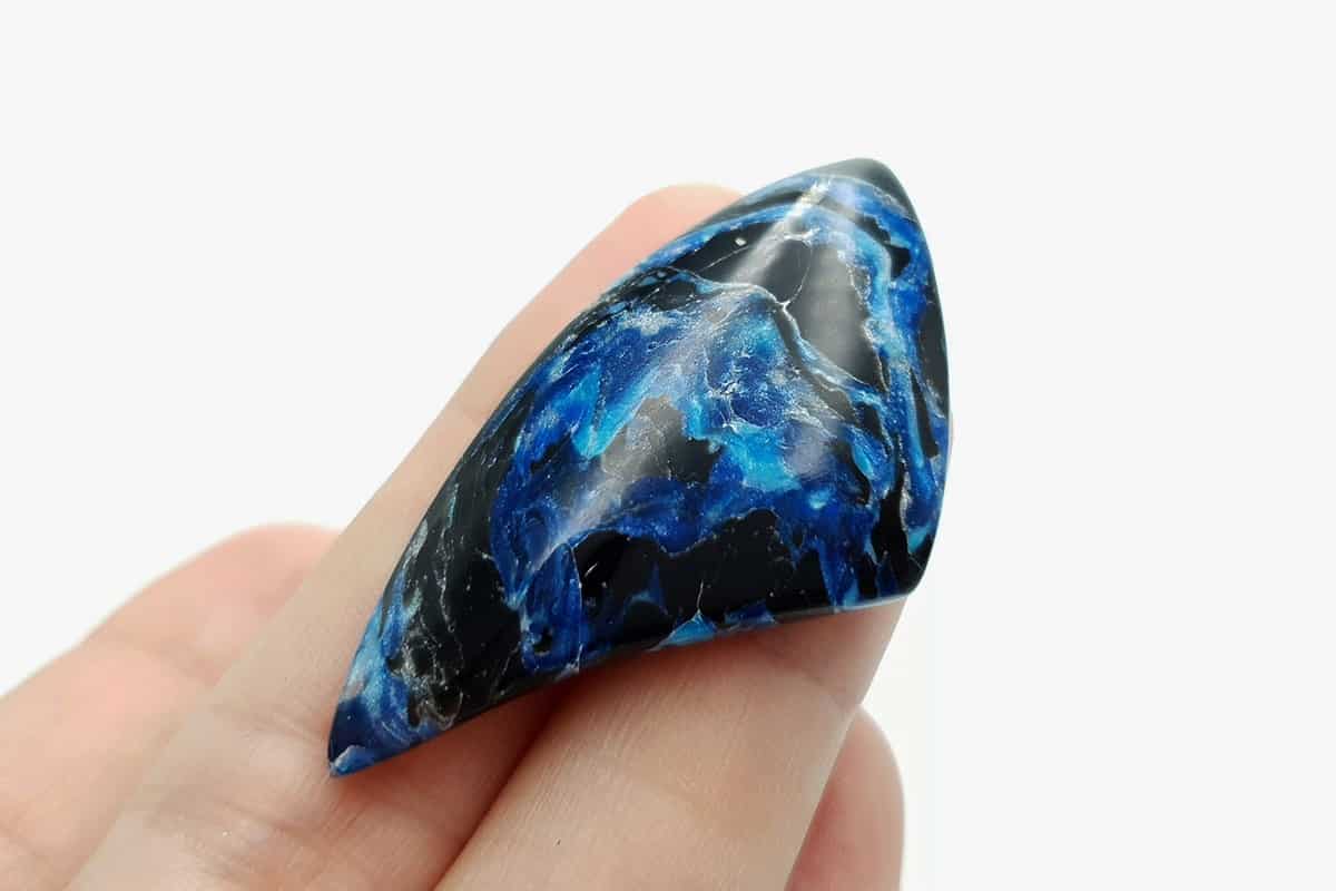 4 pcs Faux Pietersite Stones from Polymer Clay (#9) Cabochons SweetyBijou Cabochons
