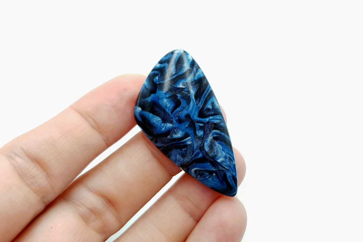 4 pcs Faux Pietersite Stones from Polymer Clay (#9) Cabochons SweetyBijou Cabochons