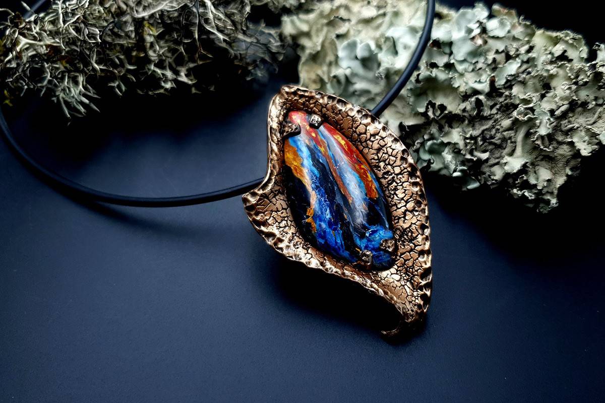 Polymer Clay Necklace #5 Necklace SweetyBijou Jewelry