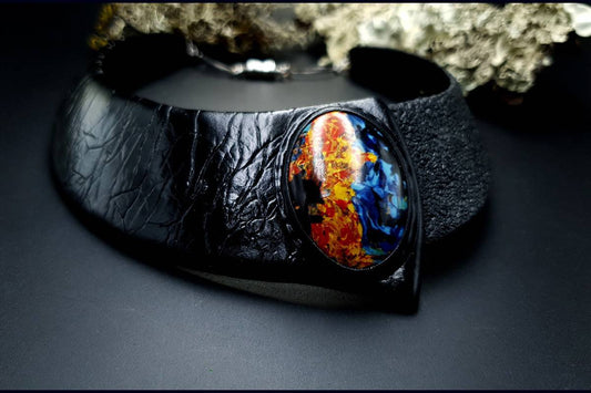 Polymer Clay Necklace #15 Necklace SweetyBijou Jewelry