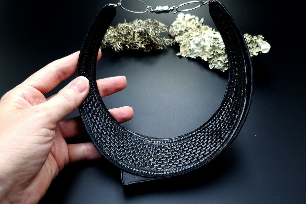 Polymer Clay Necklace #15 Necklace SweetyBijou Jewelry