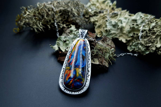 Polymer clay Pendant #2 Pendant SweetyBijou Jewelry