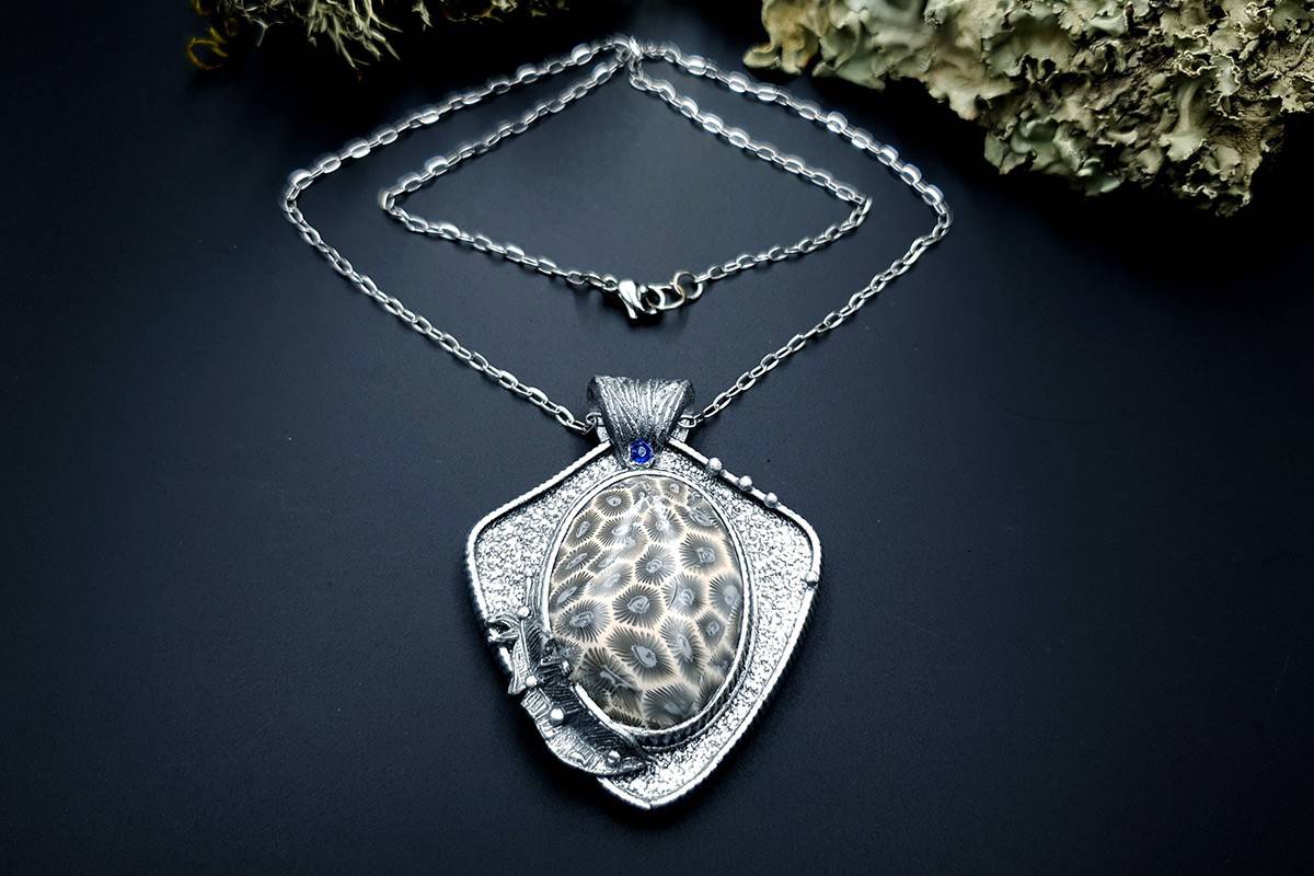 Polymer clay Pendant #3 Pendant SweetyBijou Jewelry