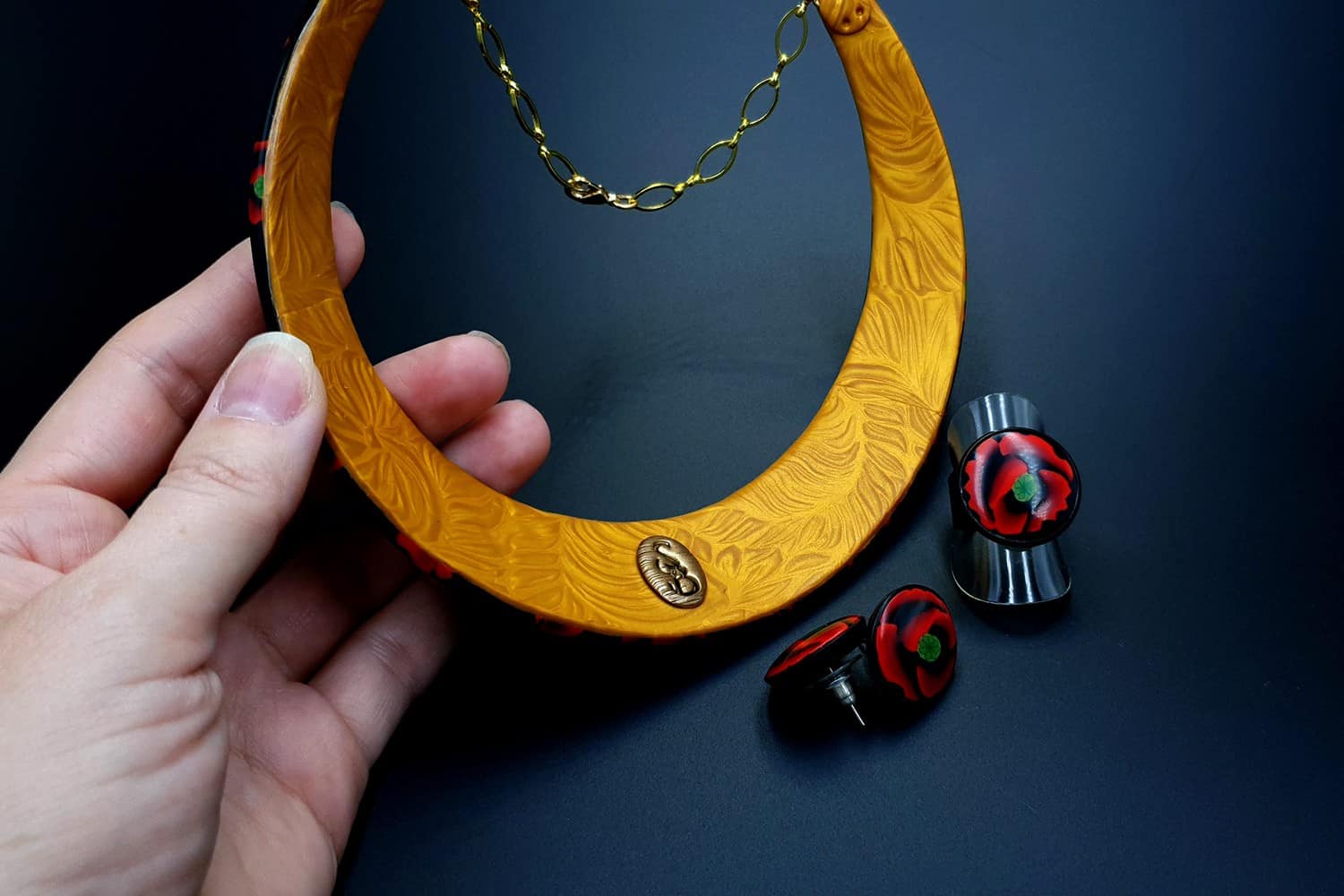 "Poppies Field" Jewelry Set Jewelry Set SweetyBijou Jewelry