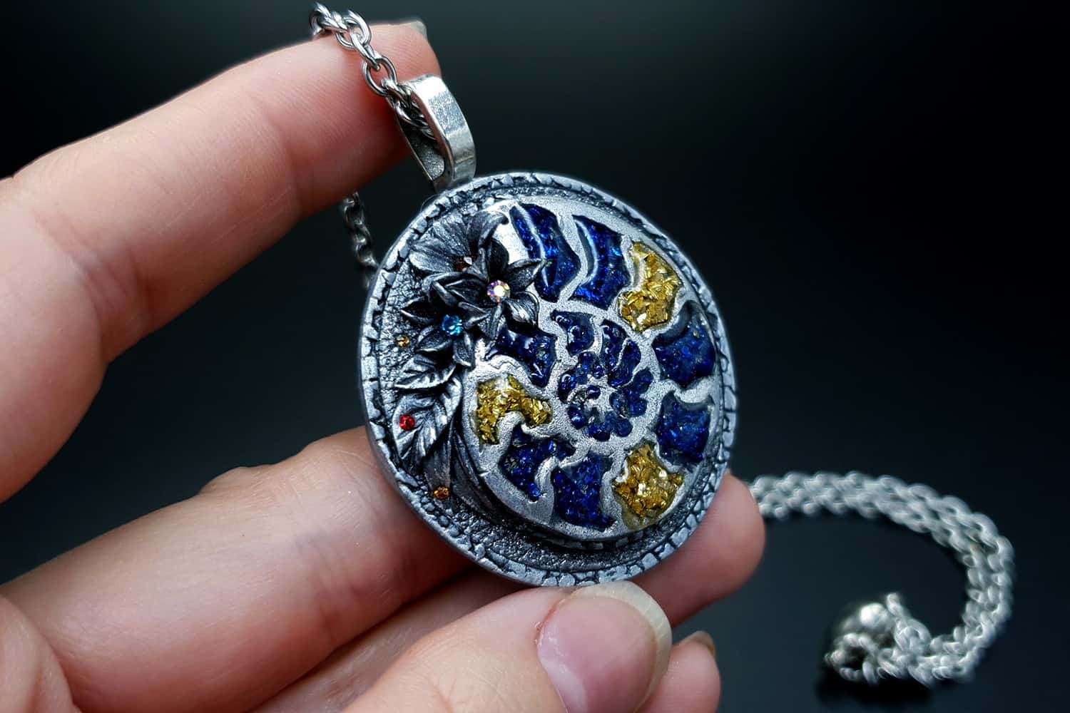 Fossilized Beauty Pendant Pendant SweetyBijou Jewelry