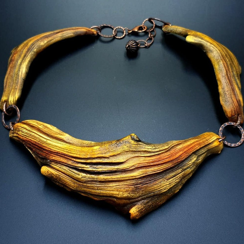"River Wood" Necklace Necklace SweetyBijou Jewelry Default Title