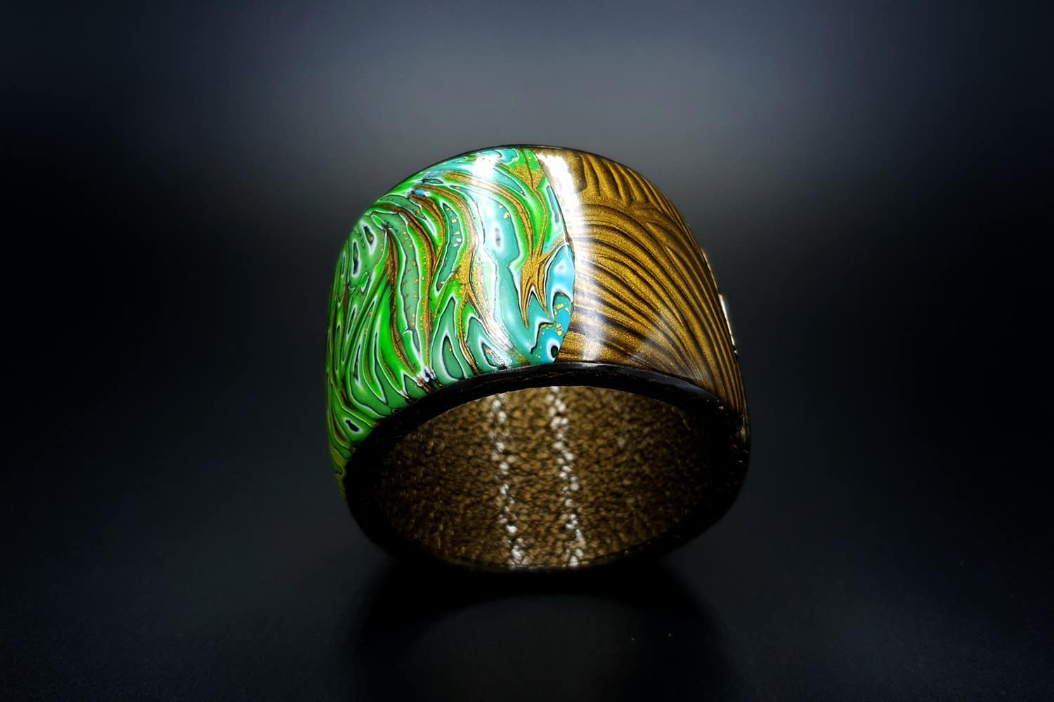 Tropical Bracelet Cuff Bracelet SweetyBijou Jewelry