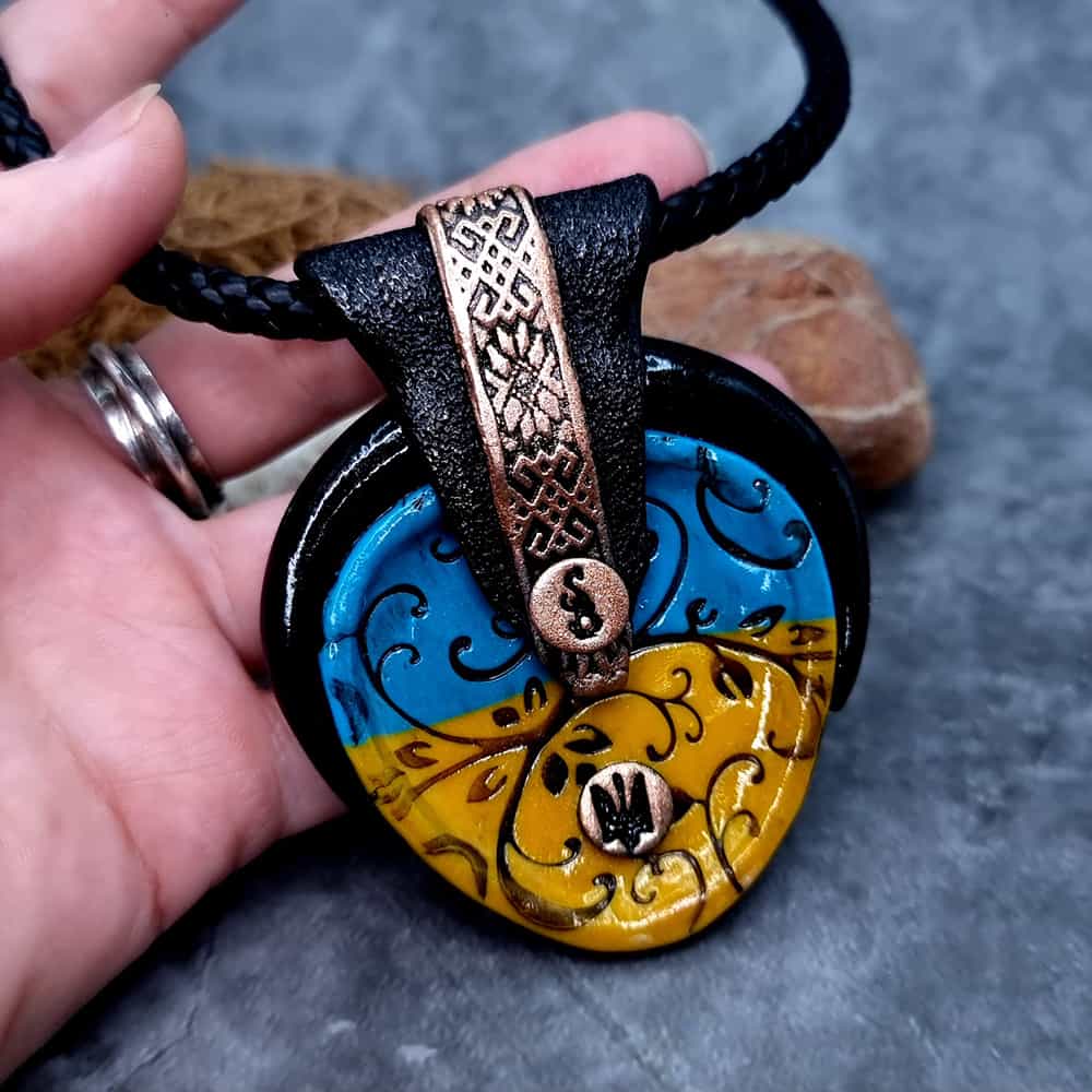 The Song of Ukraine - Pendant Pendant SweetyBijou Jewelry