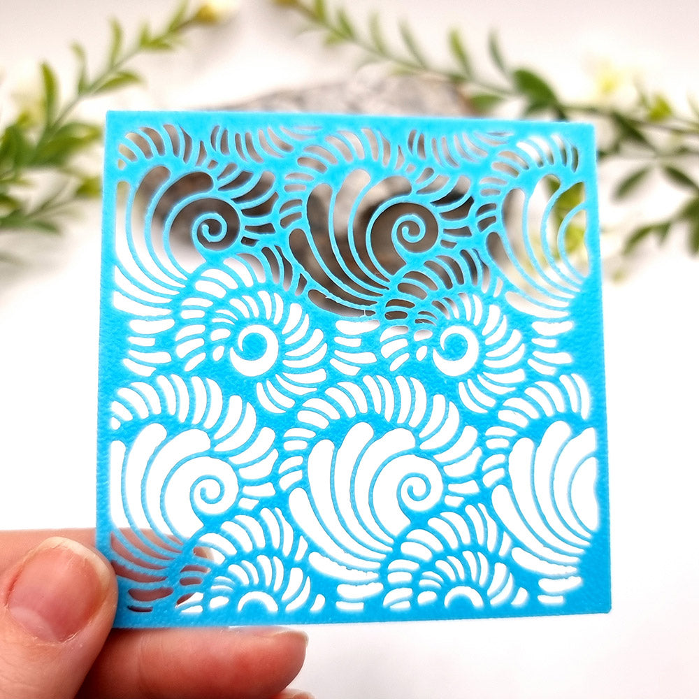 Set of 12 Stencils - Ocean Collection