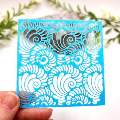 Set of 12 Stencils - Ocean Collection