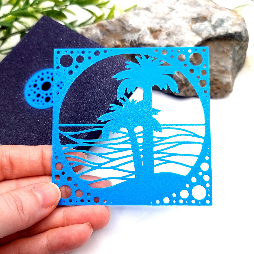 Mystic Island Stencil #4