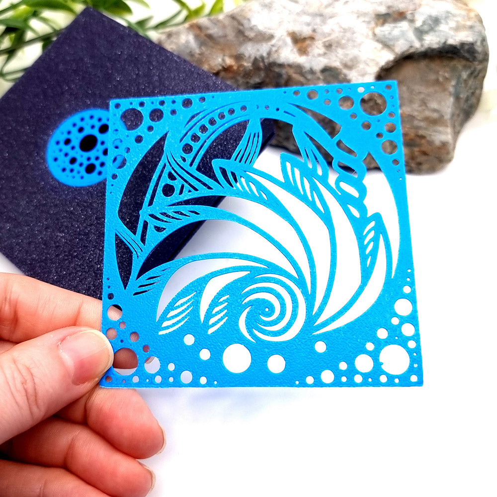 Mystic Island Stencil #8