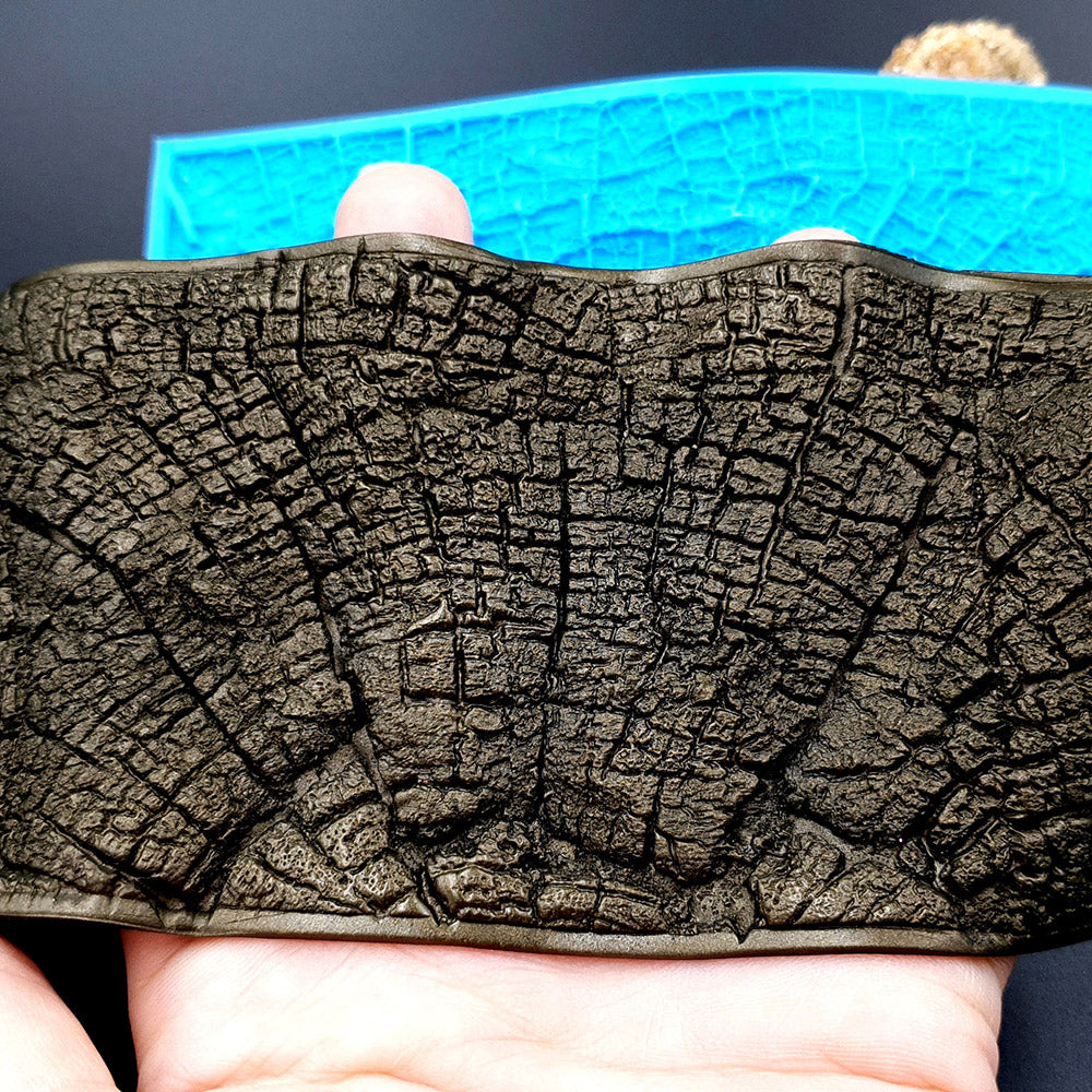 Silicone Texture - Cracked Wood #2