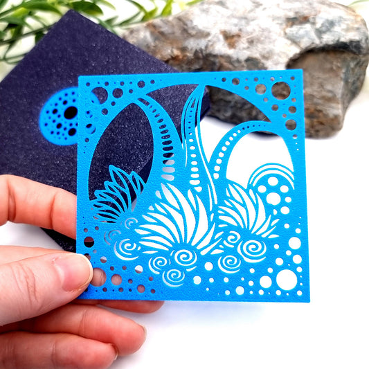 Mystic Island Stencil #11