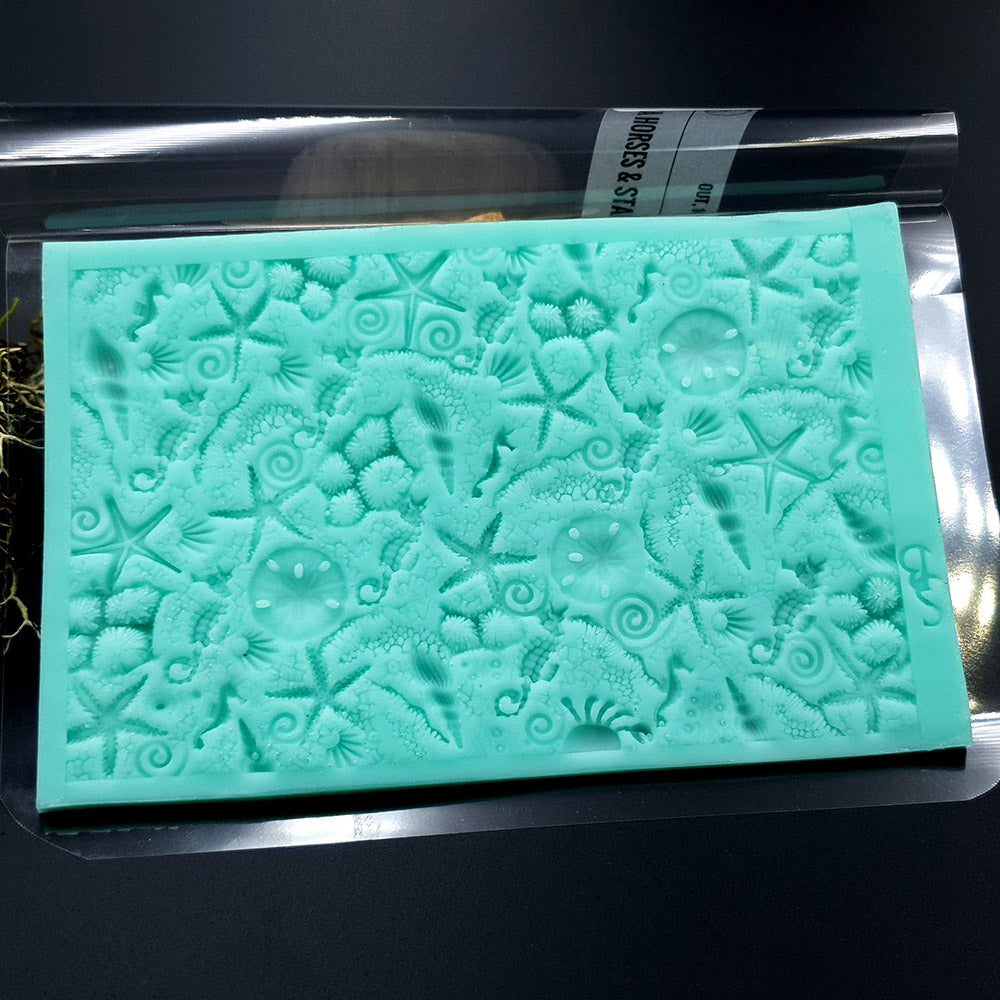 Silicone Texture - OUT Sea Horses & Stars