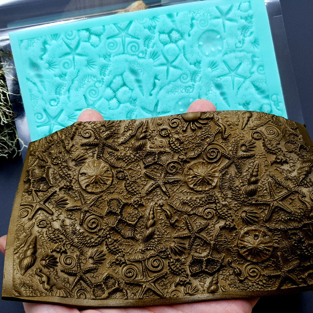 Silicone Texture - OUT Sea Horses & Stars