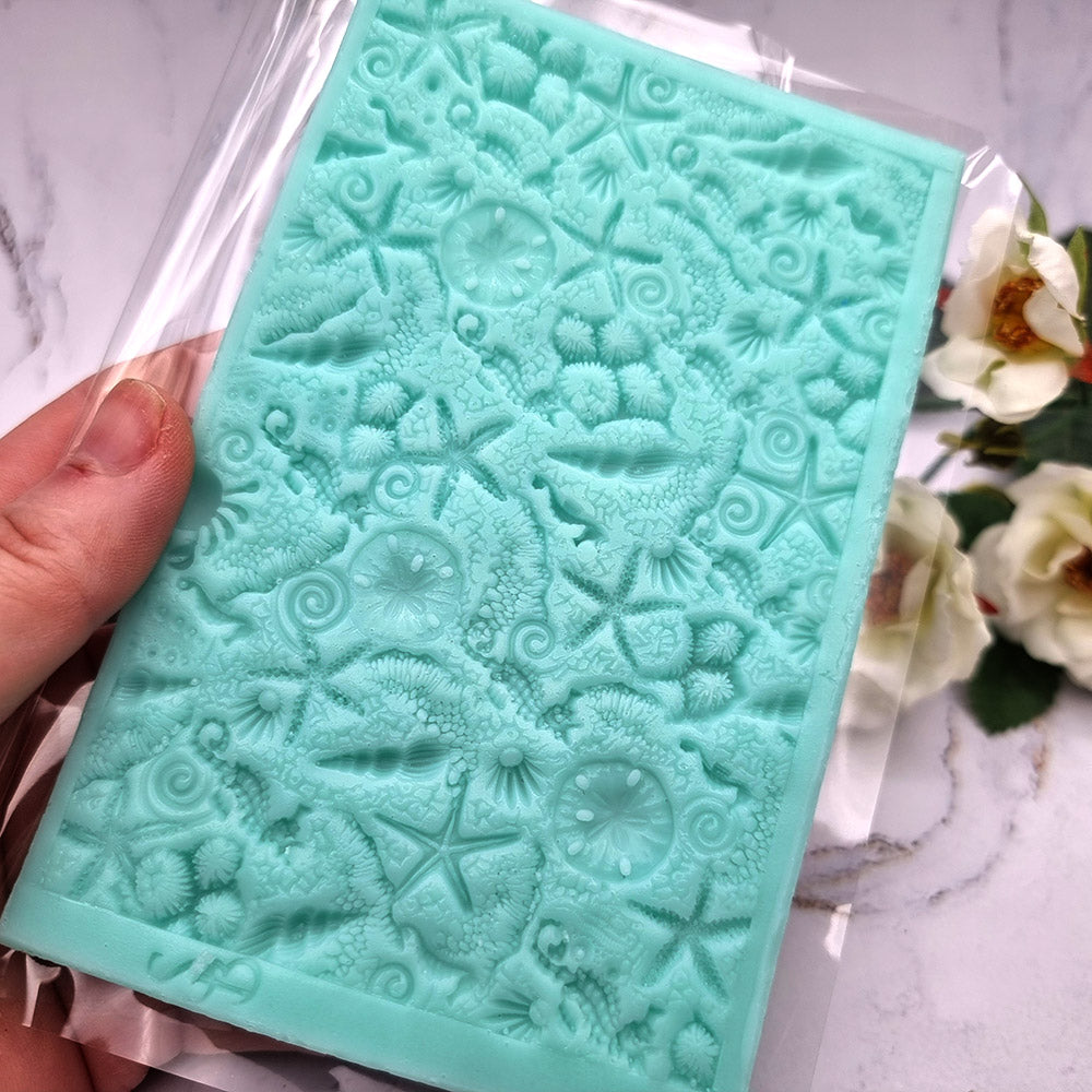 Silicone Texture - OUT Sea Horses & Stars