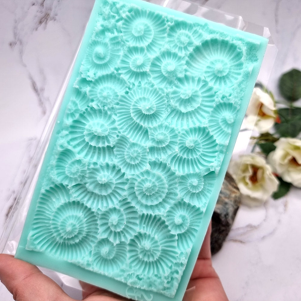 Silicone Texture - Ammonites