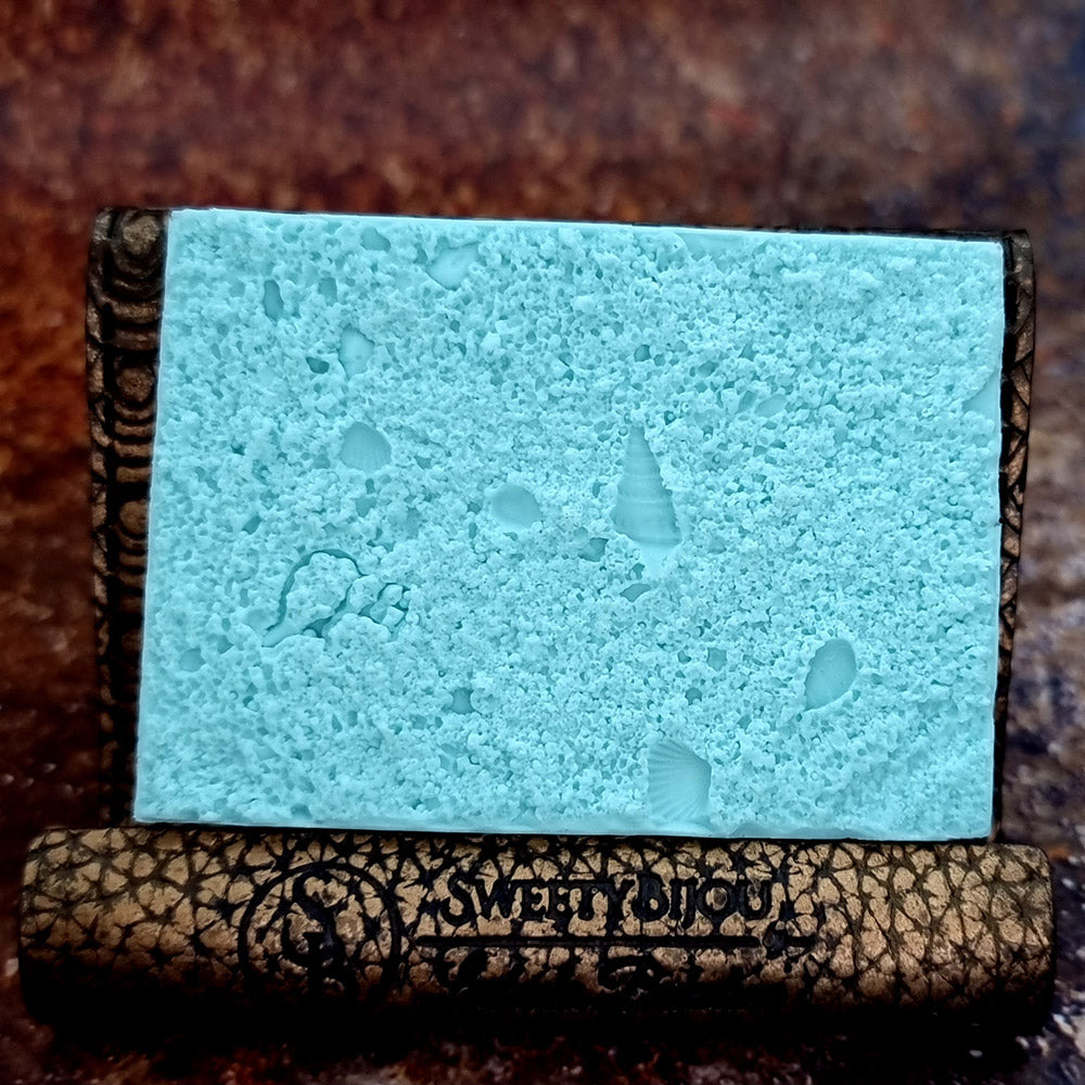 Silicone Texture - Real Sand and Shells on the Beach