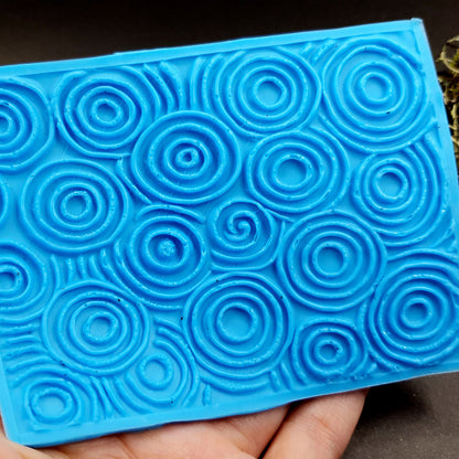 Handmade Silicone Texture - The Circles