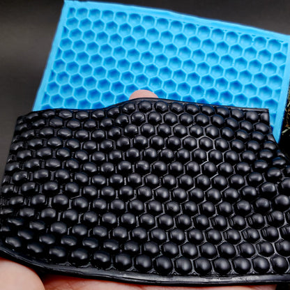 Silicone Texture - Honeycomb (Opposite)