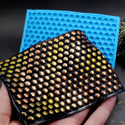 Silicone Texture - Honeycomb (Opposite)