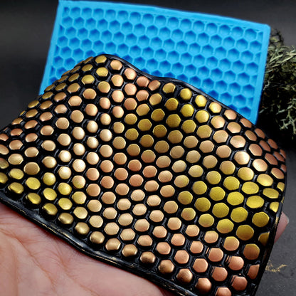 Silicone Texture - Honeycomb (Opposite)