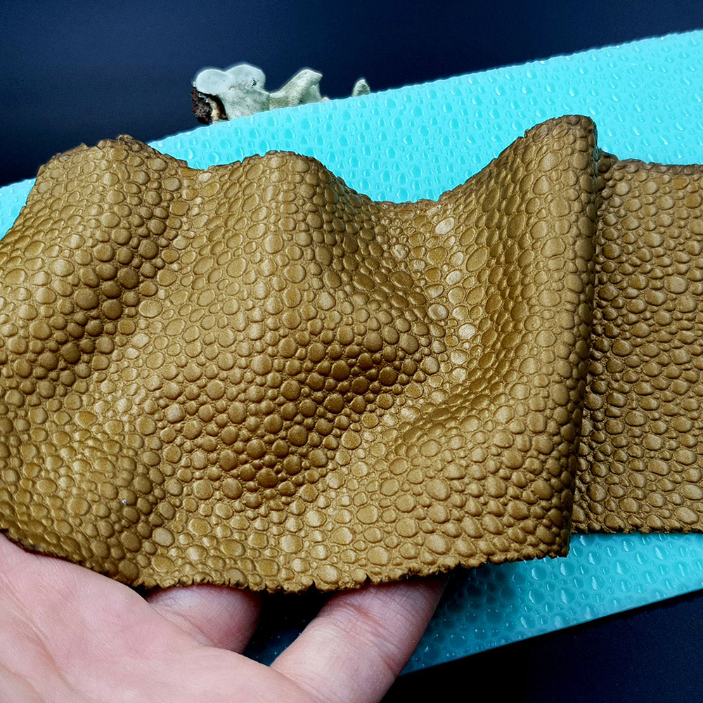 Silicone Texture - Water Drops Leather