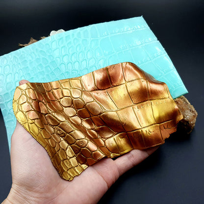 Silicone Texture - Crocodile Skin Leather 3