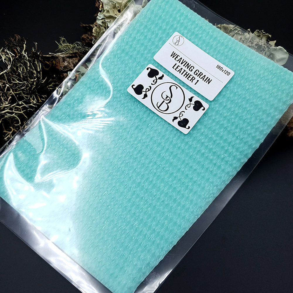 Silicone Texture - Weaving Grain Leather 1