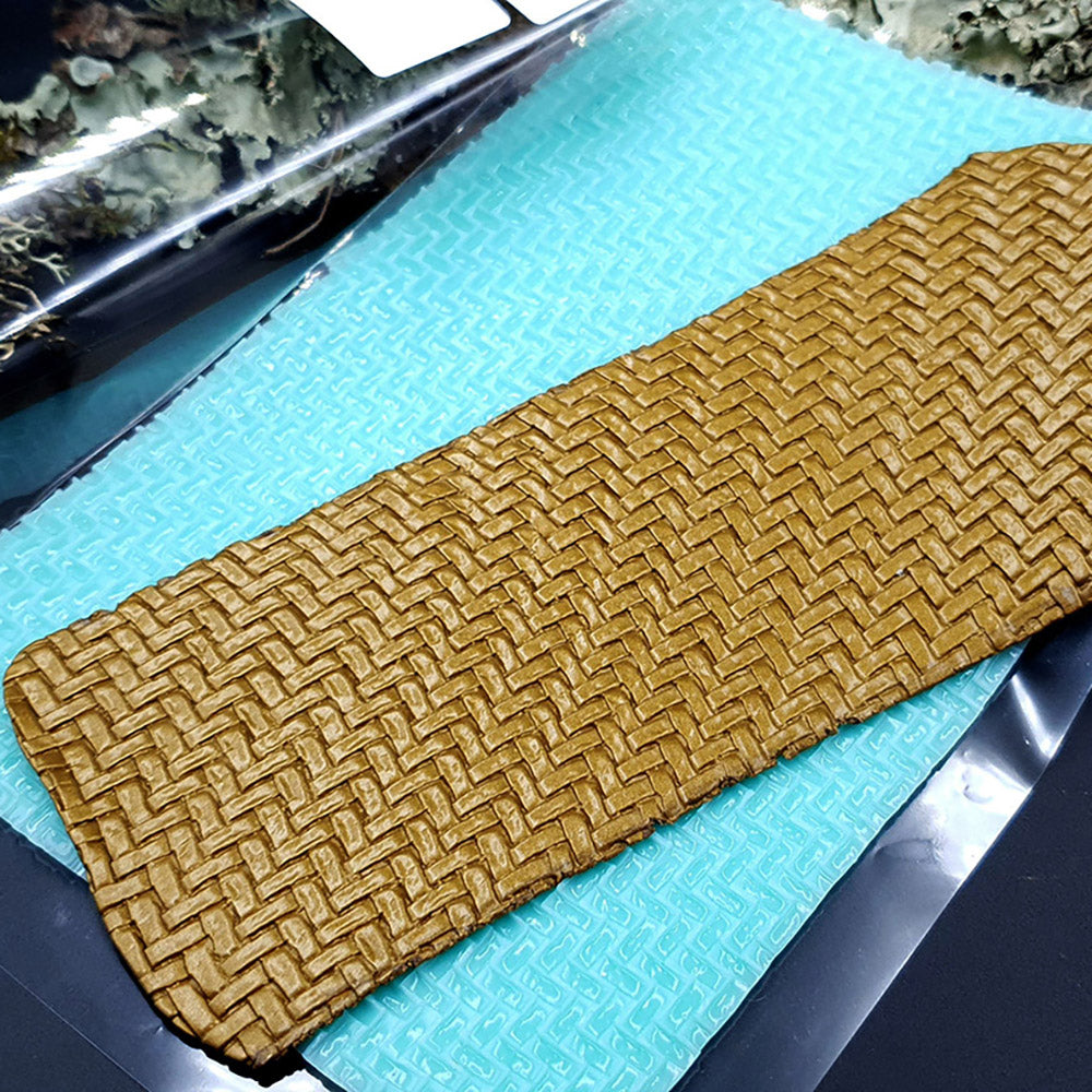 Silicone Texture - Weaving Grain Leather 2