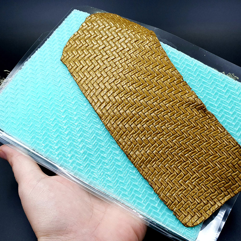 Silicone Texture - Weaving Grain Leather 2