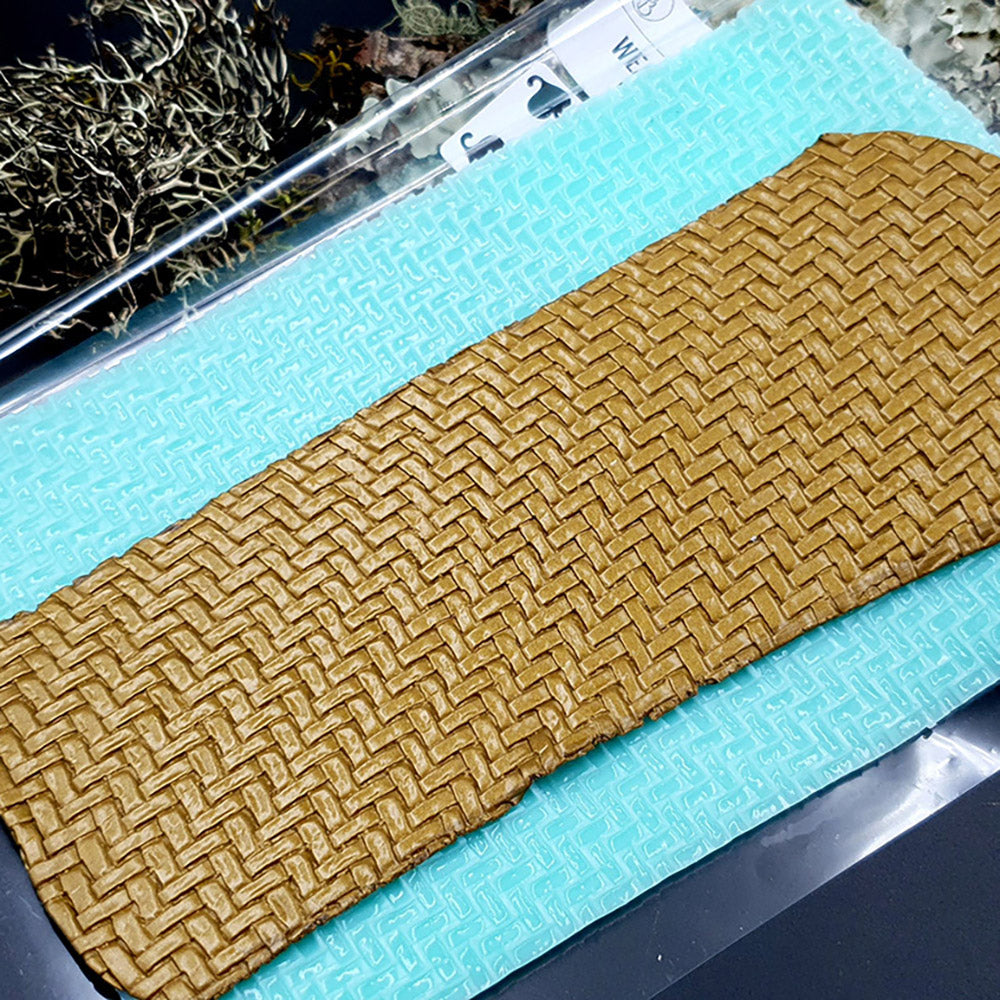 Silicone Texture - Weaving Grain Leather 2
