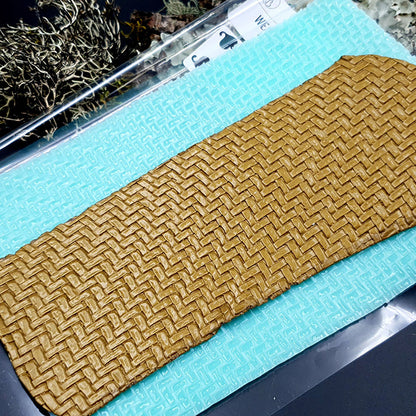 Silicone Texture - Weaving Grain Leather 2