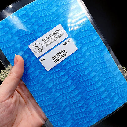 Silicone Texture - Waves Vertical