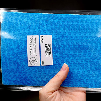 Silicone Texture - Waves Vertical
